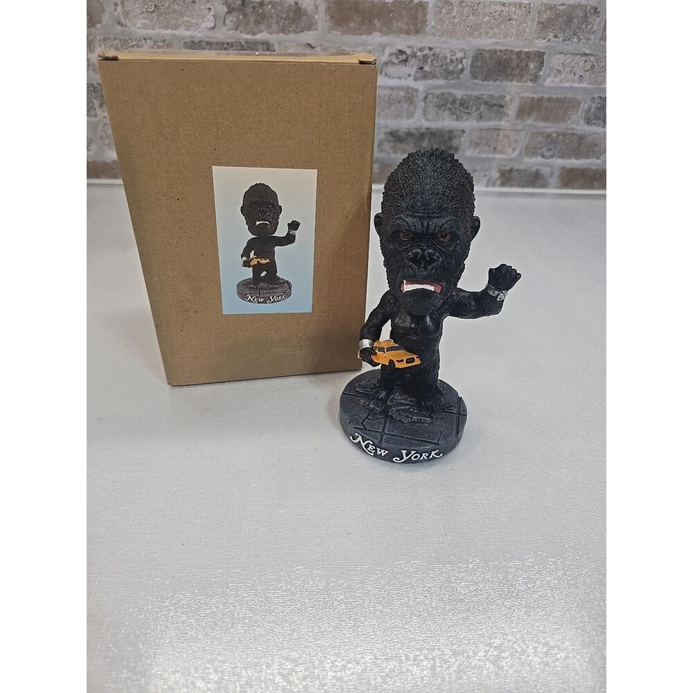 King Kong Bobble Head 6.5in New York City Empire State Building Souvenir